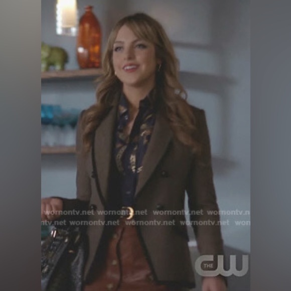 Veronica Beard Classic Fitted Plain Tweed Fitted Blazer - Picture 3 of 8